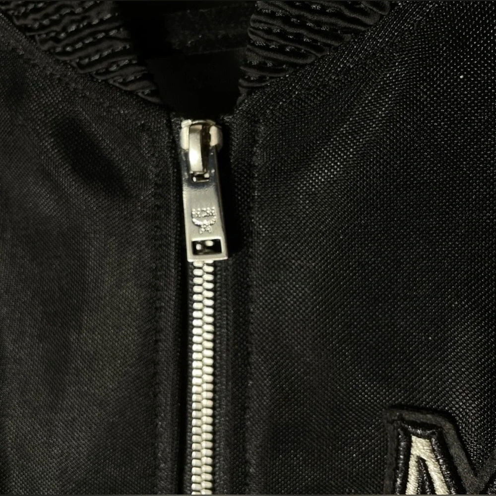 MCM Men's Mesh Bomber Jacket - Picture 6 of 9
